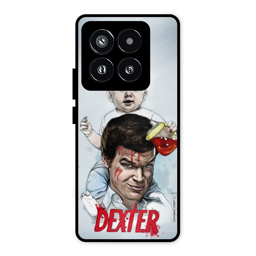 Dexter Artwork Metal Back Case for Xiaomi 14 Pro