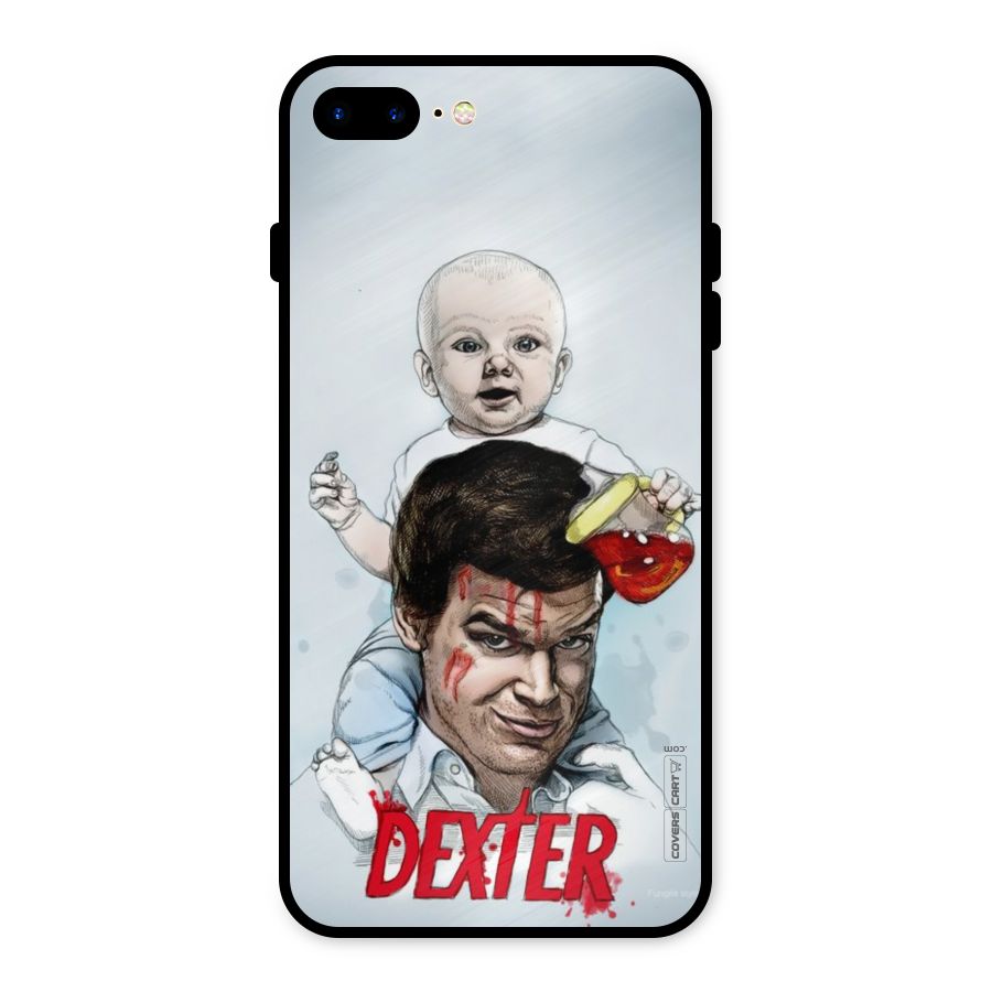 Dexter Artwork Metal Back Case for iPhone 8 Plus