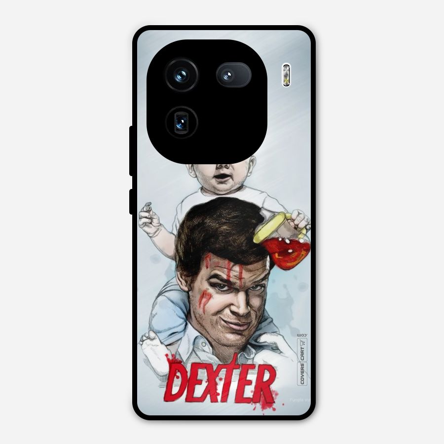 Dexter Artwork Metal Back Case for iQOO 12