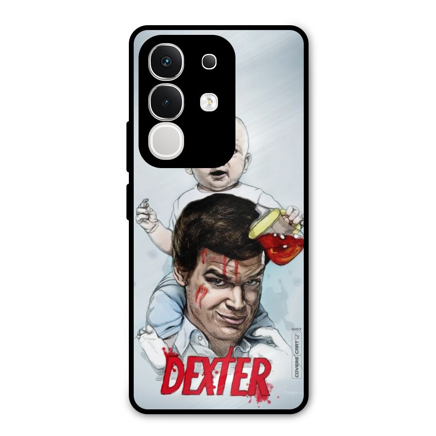 Dexter Artwork Metal Back Case for iQOO Z10x