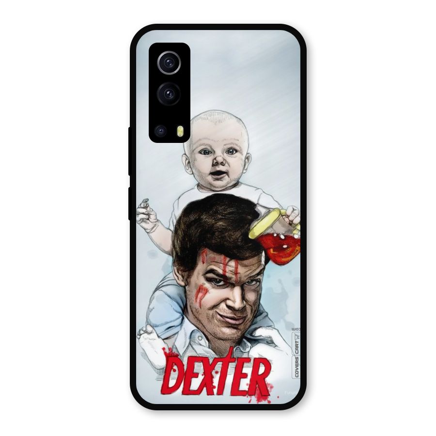 Dexter Artwork Metal Back Case for iQOO Z3