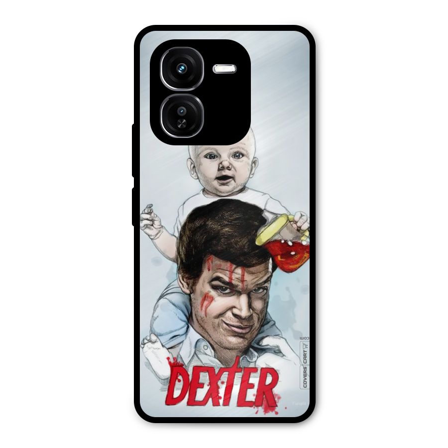Dexter Artwork Metal Back Case for iQOO Z9x