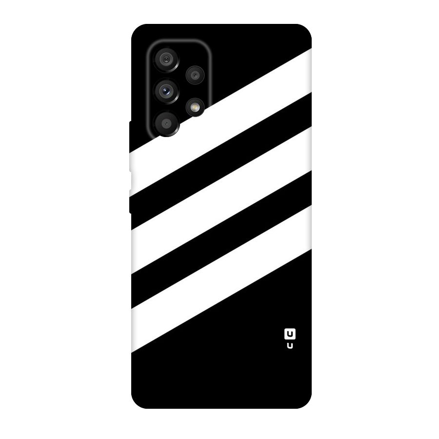 Diagonal Classic Stripes Original Polycarbonate Back Case for Galaxy A53 5G