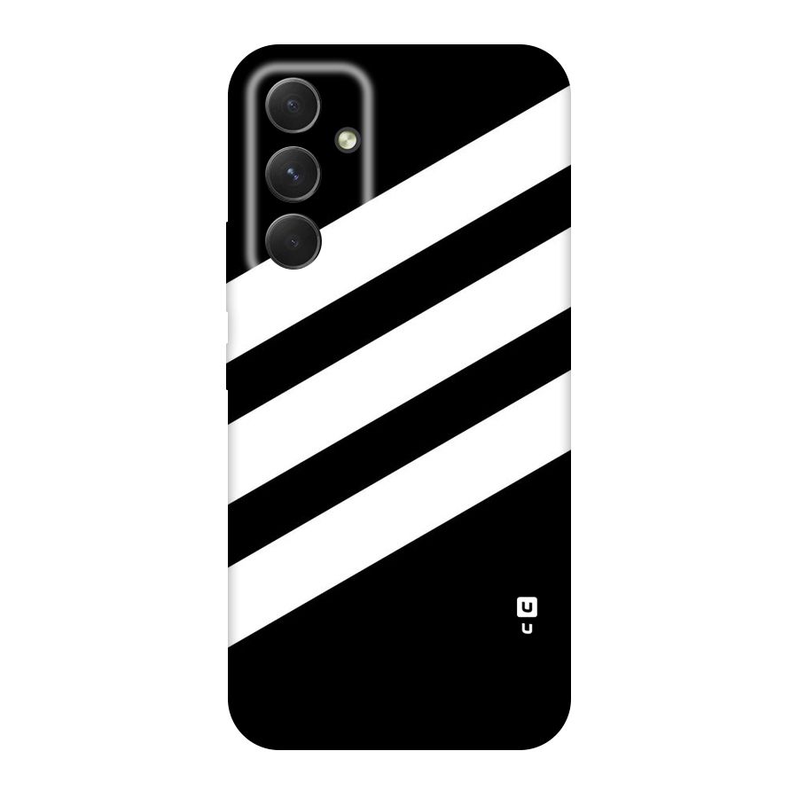 Diagonal Classic Stripes Original Polycarbonate Back Case for Galaxy A54