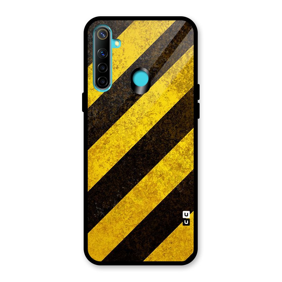 Diagonal Road Pattern Glass Back Case for Realme Narzo 10