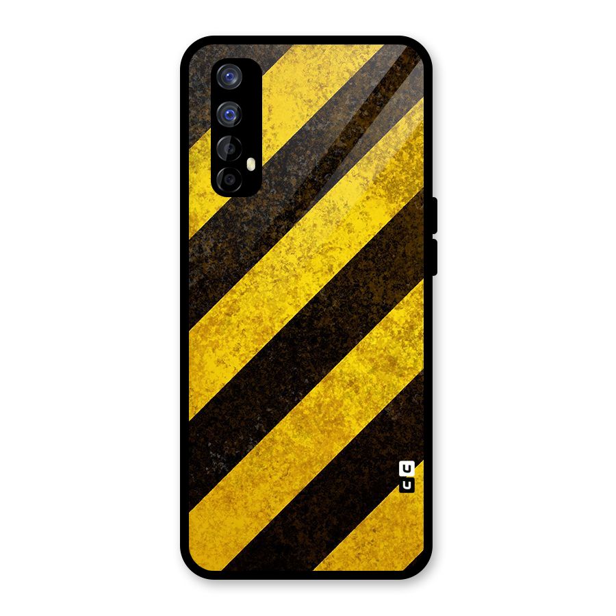 Diagonal Road Pattern Glass Back Case for Realme Narzo 20 Pro