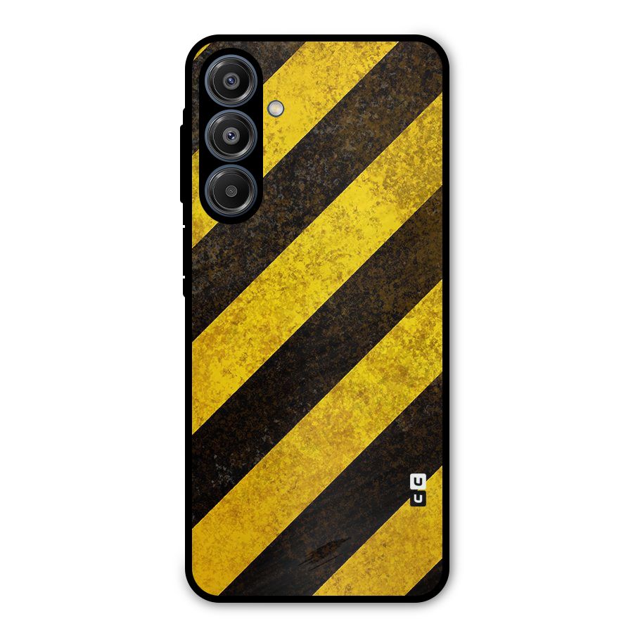 Diagonal Road Pattern Metal Back Case for Galaxy A16 5G