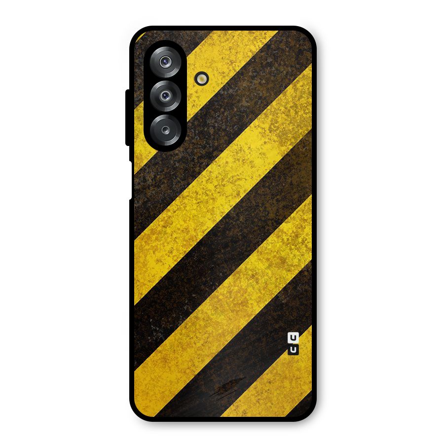 Diagonal Road Pattern Metal Back Case for Galaxy A26