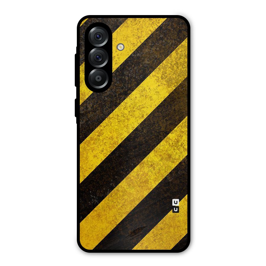 Diagonal Road Pattern Metal Back Case for Galaxy A36