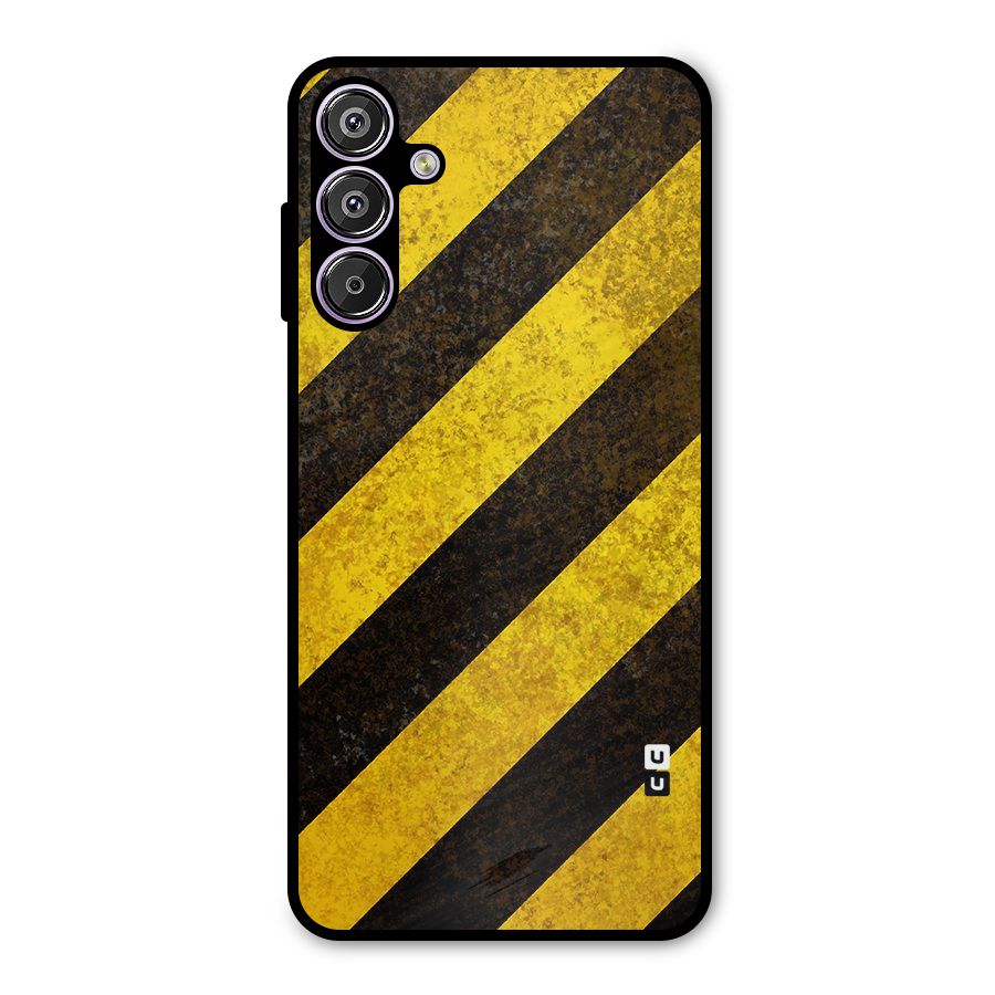 Diagonal Road Pattern Metal Back Case for Galaxy F15