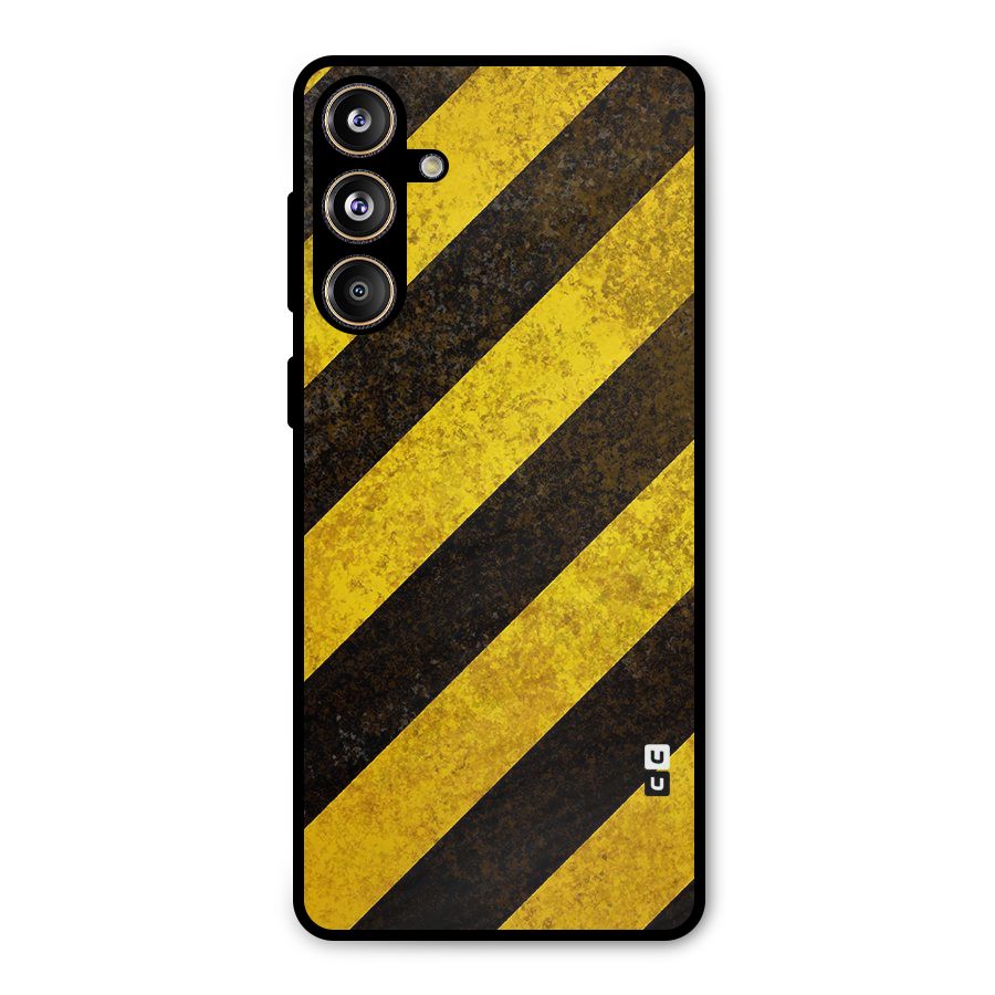 Diagonal Road Pattern Metal Back Case for Galaxy F55