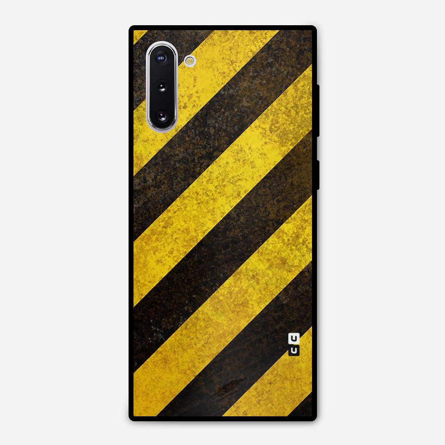 Diagonal Road Pattern Metal Back Case for Galaxy Note 10