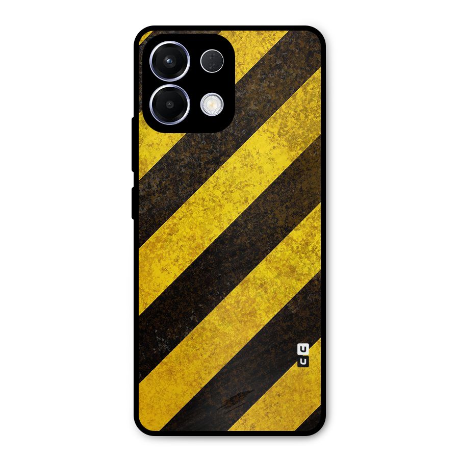 Diagonal Road Pattern Metal Back Case for Oppo K13
