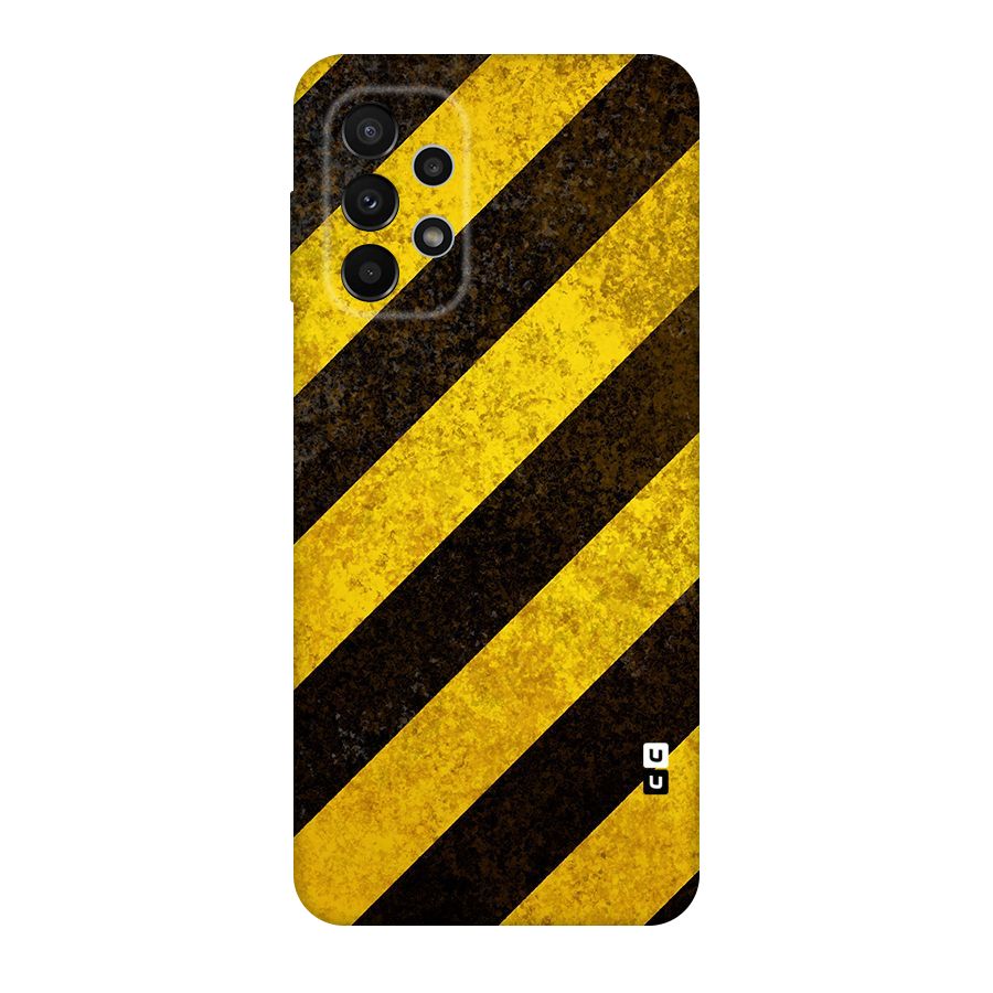 Diagonal Road Pattern Original Polycarbonate Back Case for Galaxy A23