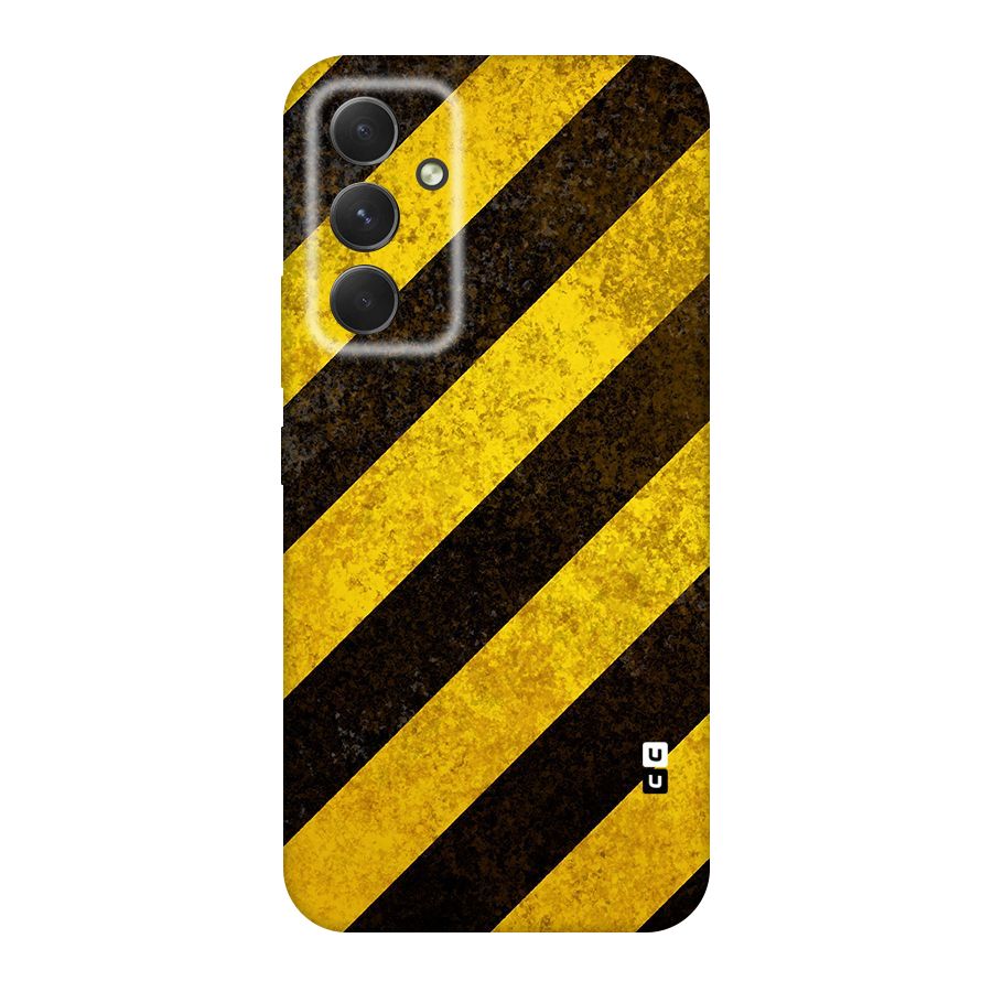 Diagonal Road Pattern Original Polycarbonate Back Case for Galaxy A54