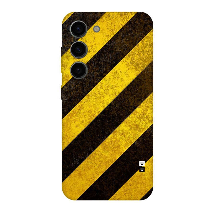 Diagonal Road Pattern Original Polycarbonate Back Case for Galaxy S23