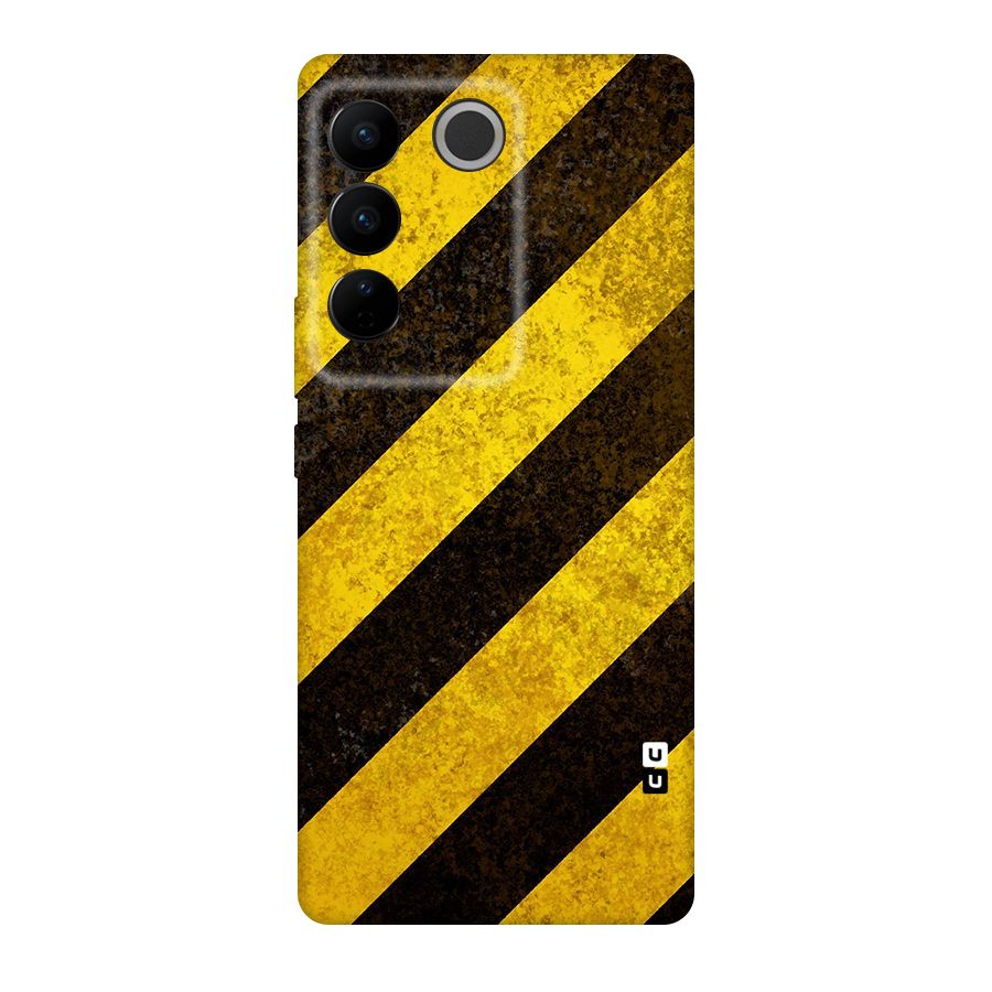 Diagonal Road Pattern Original Polycarbonate Back Case for Vivo V27