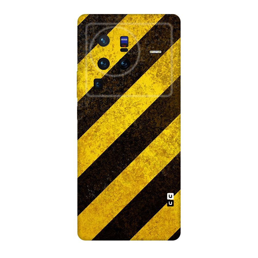 Diagonal Road Pattern Original Polycarbonate Back Case for Vivo X80