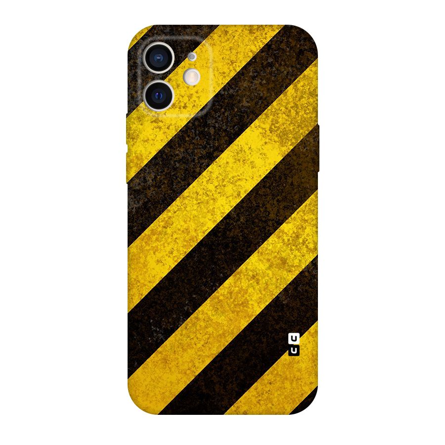 Diagonal Road Pattern Original Polycarbonate Back Case for iPhone 12