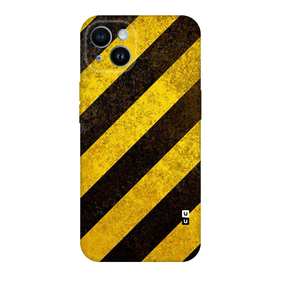 Diagonal Road Pattern Original Polycarbonate Back Case for iPhone 14