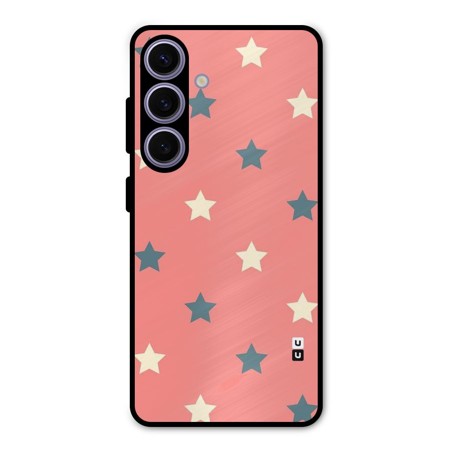 Diagonal Stars Metal Back Case for Galaxy S24