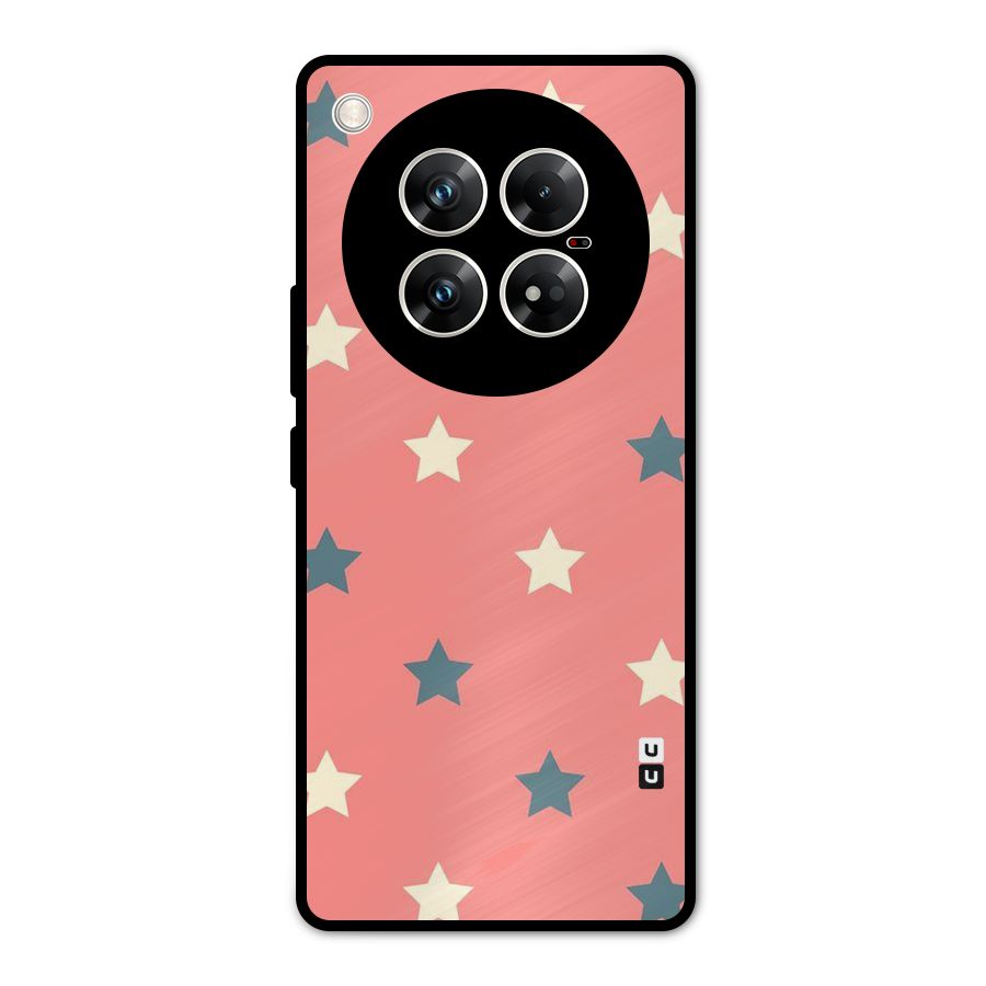Diagonal Stars Metal Back Case for Infinix Zero 40 5G