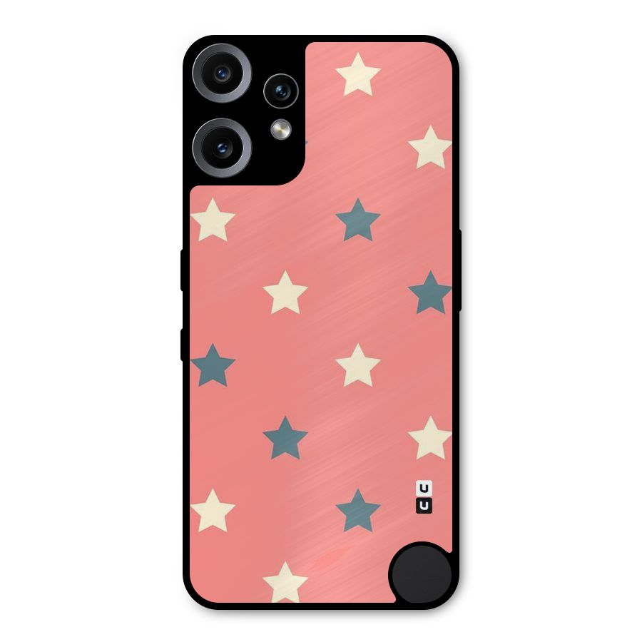 Diagonal Stars Metal Back Case for Nothing CMF Phone 2 Pro