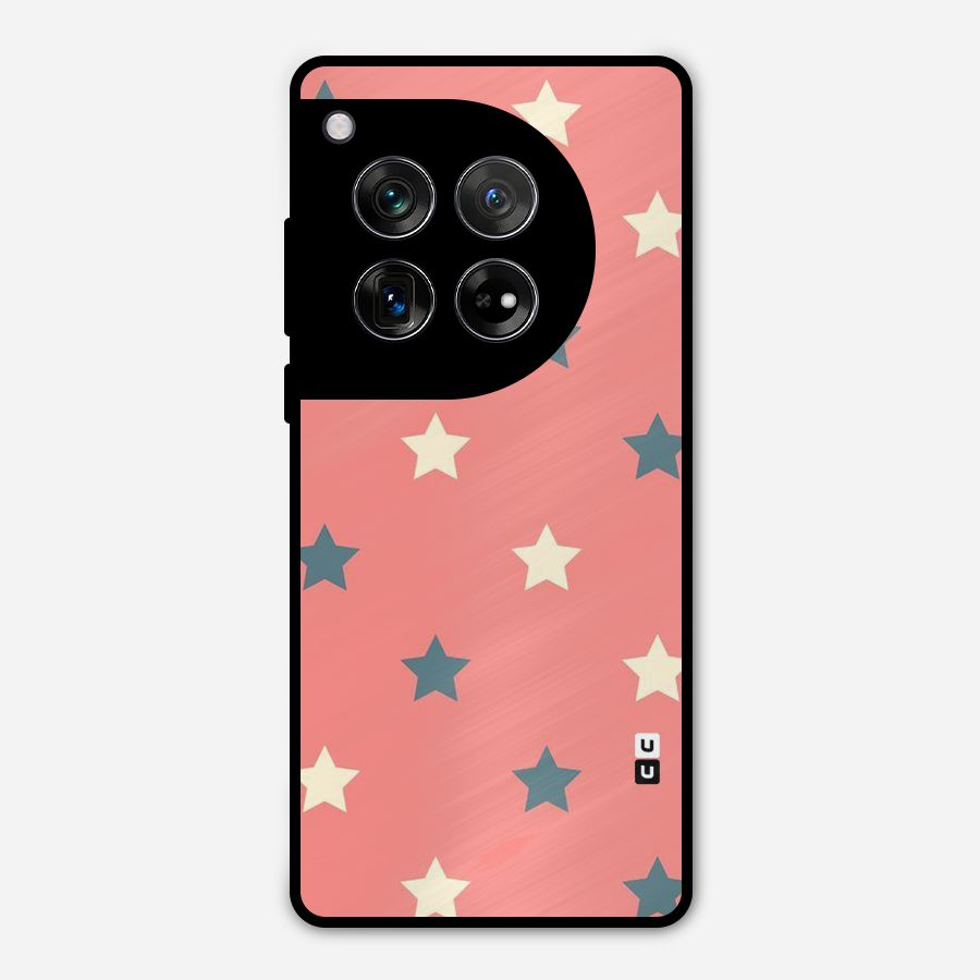 Diagonal Stars Metal Back Case for OnePlus 12