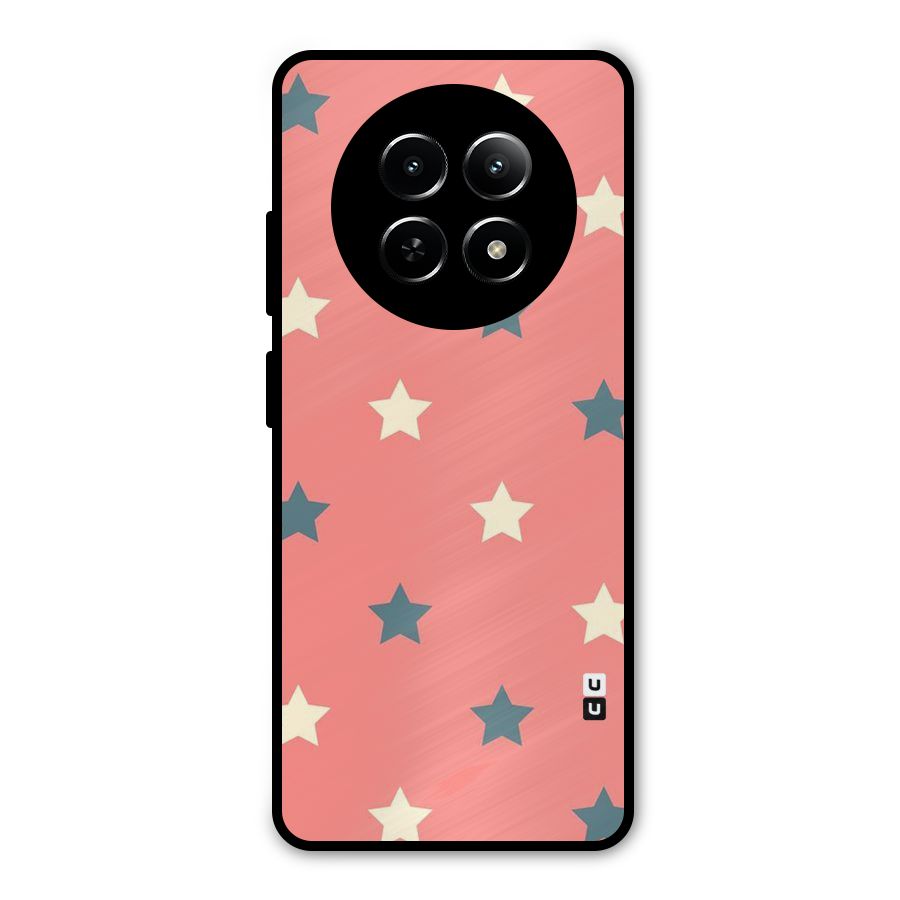 Diagonal Stars Metal Back Case for Realme 13