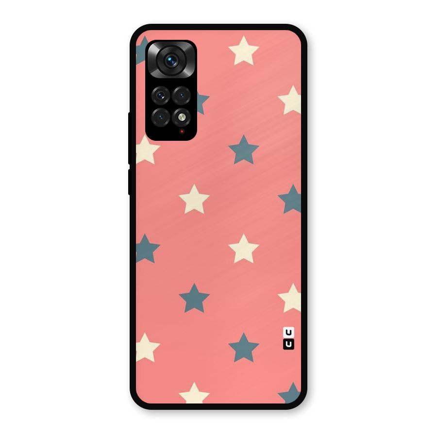 Diagonal Stars Metal Back Case for Redmi Note 11s