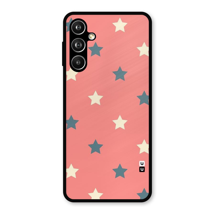 Diagonal Stars Metal Back Case for Samsung Galaxy M54