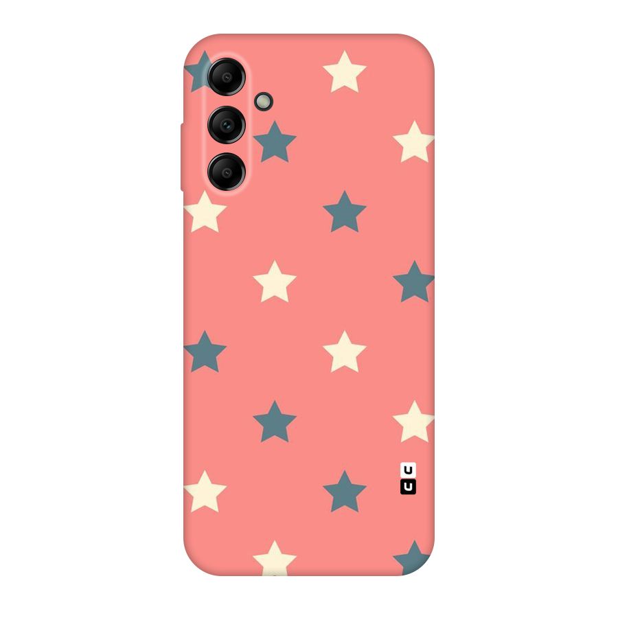 Diagonal Stars Original Polycarbonate Back Case for Galaxy A14 5G
