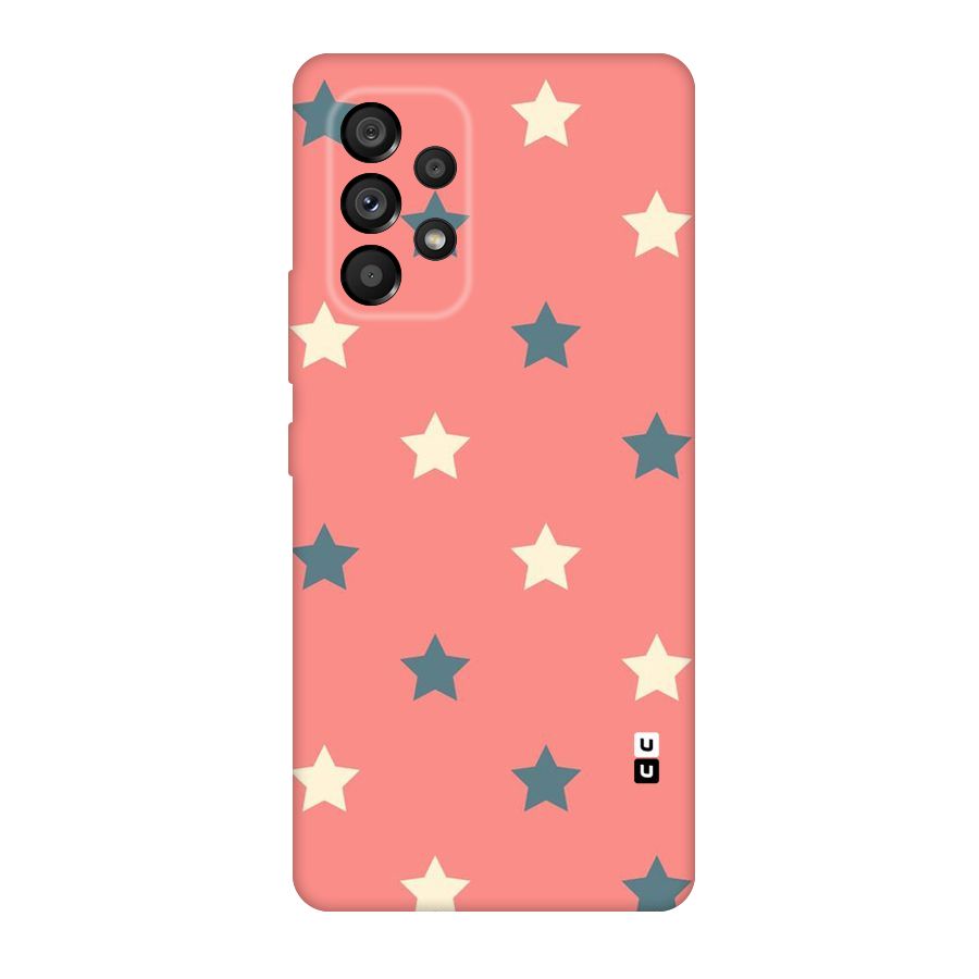 Diagonal Stars Original Polycarbonate Back Case for Galaxy A53 5G