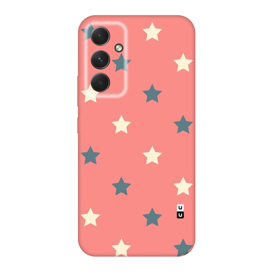 Diagonal Stars Original Polycarbonate Back Case for Galaxy A54