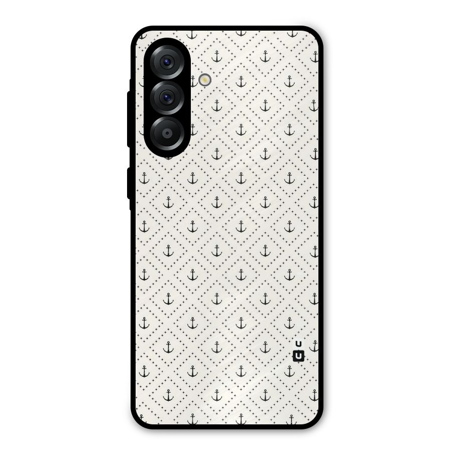 Diamond Anchor Design Metal Back Case for Galaxy A56