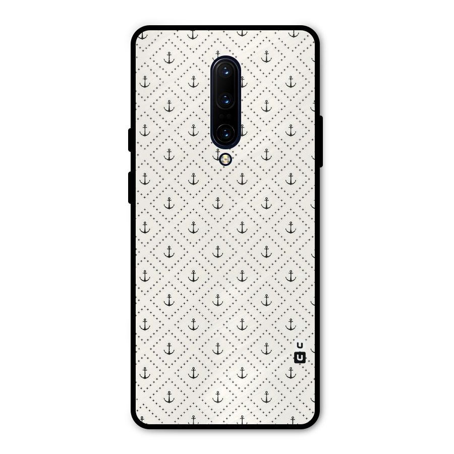 Diamond Anchor Design Metal Back Case for OnePlus 7 Pro