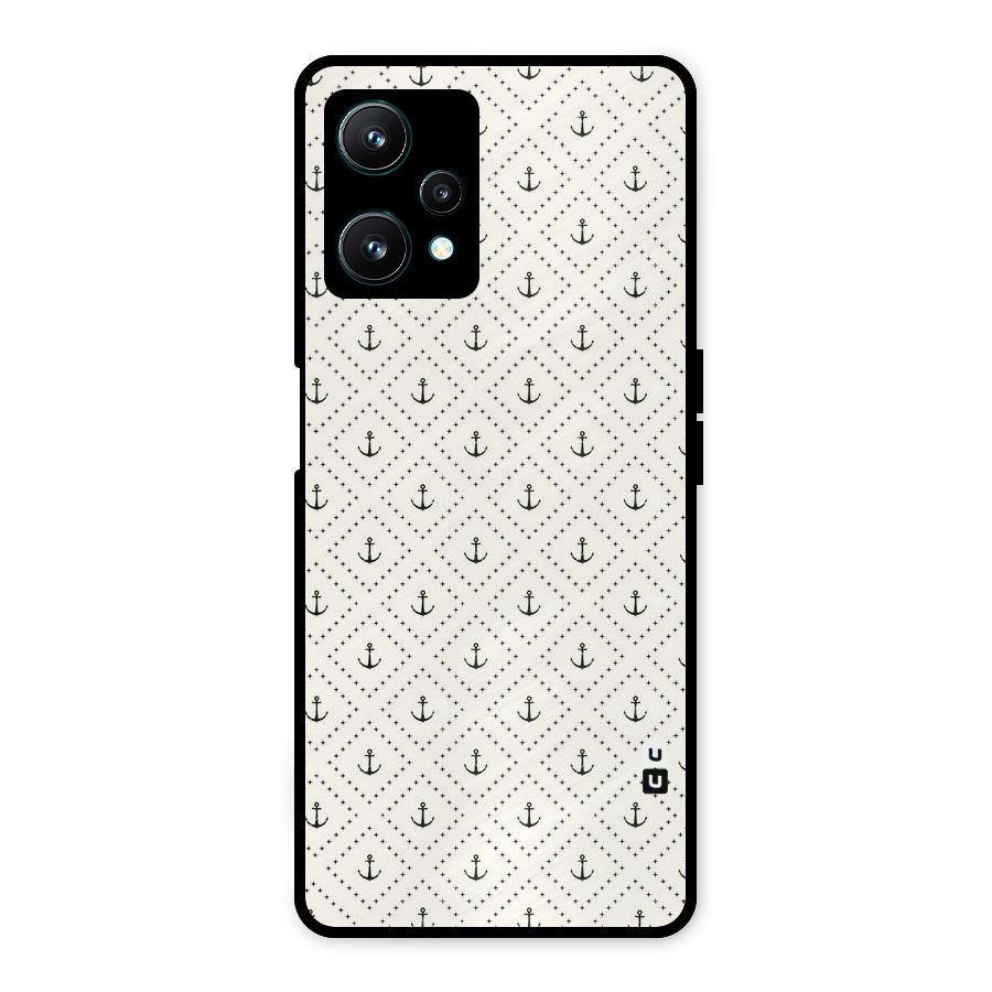 Diamond Anchor Design Metal Back Case for Realme 9 Pro 5G