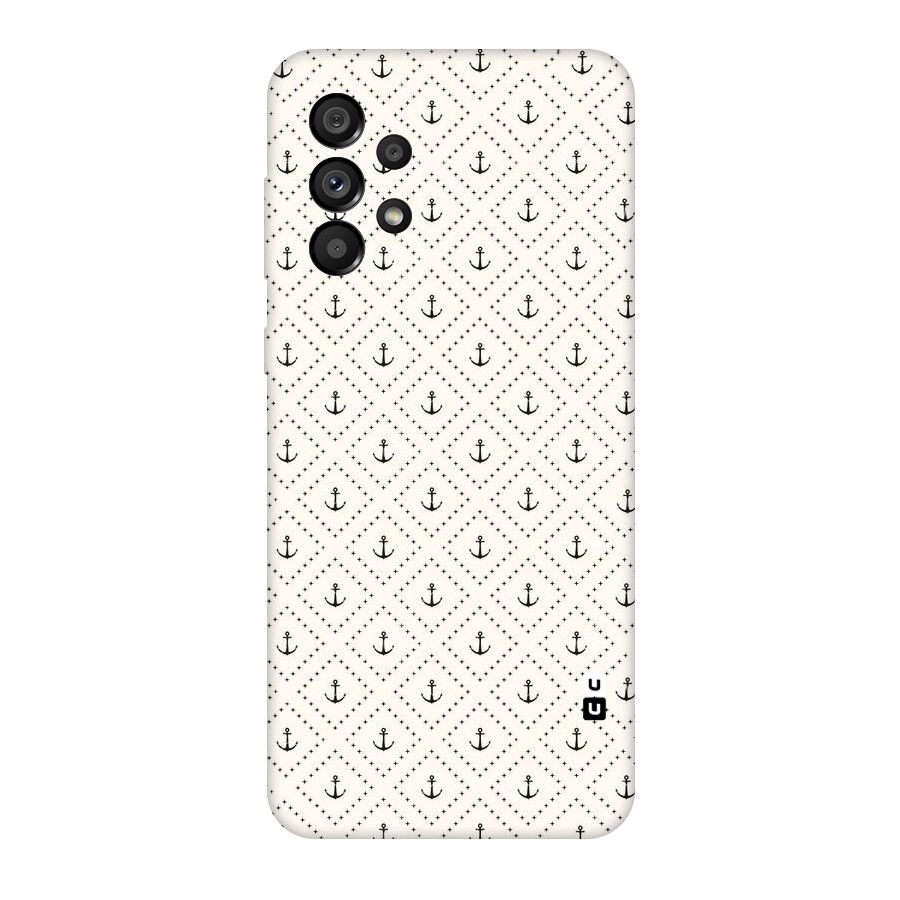 Diamond Anchor Design Original Polycarbonate Back Case for Galaxy A73 5G