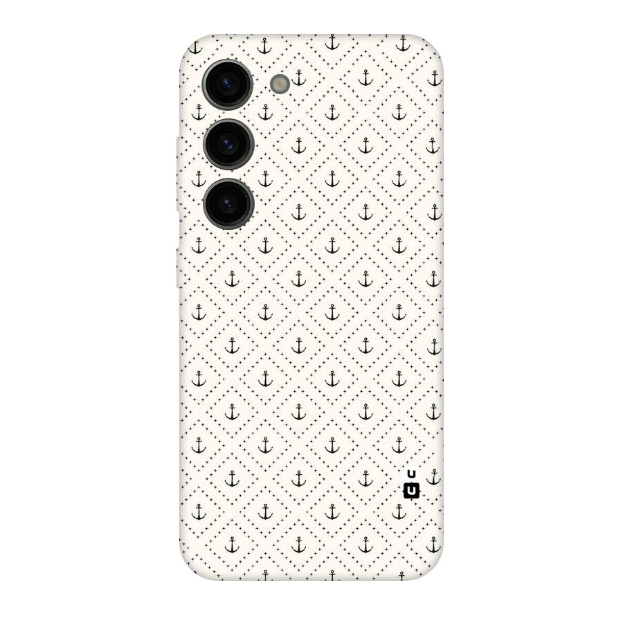Diamond Anchor Design Original Polycarbonate Back Case for Galaxy S23