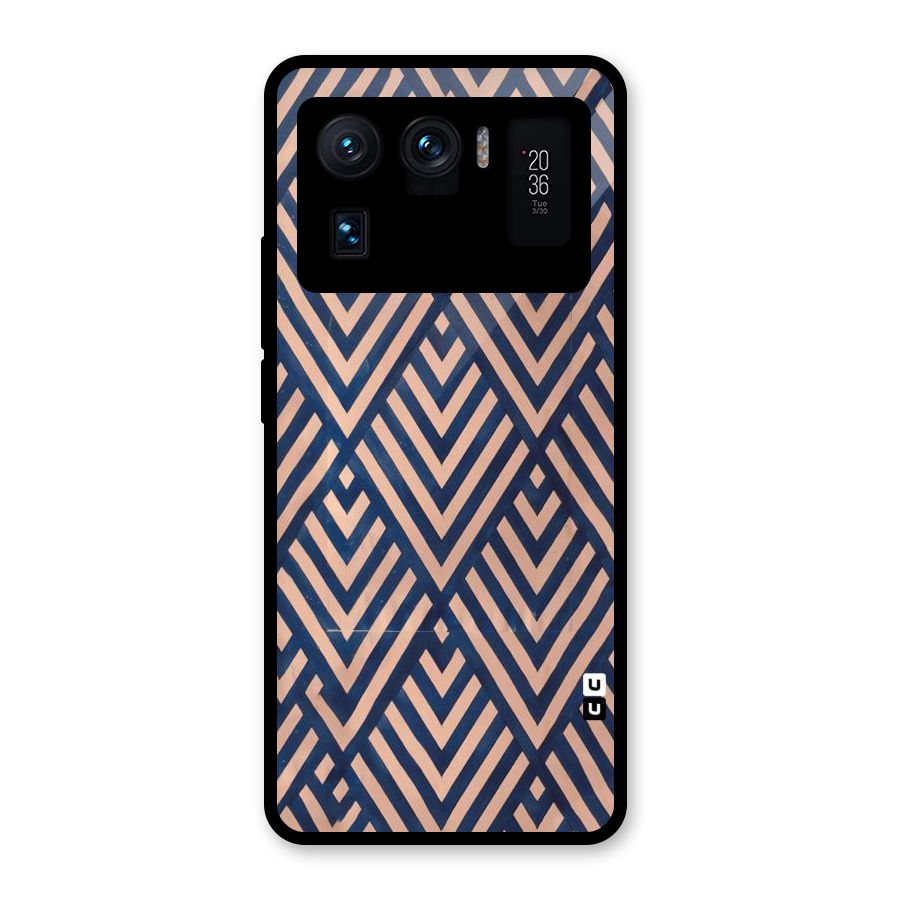 Diamond Blues Glass Back Case for Mi 11 Ultra