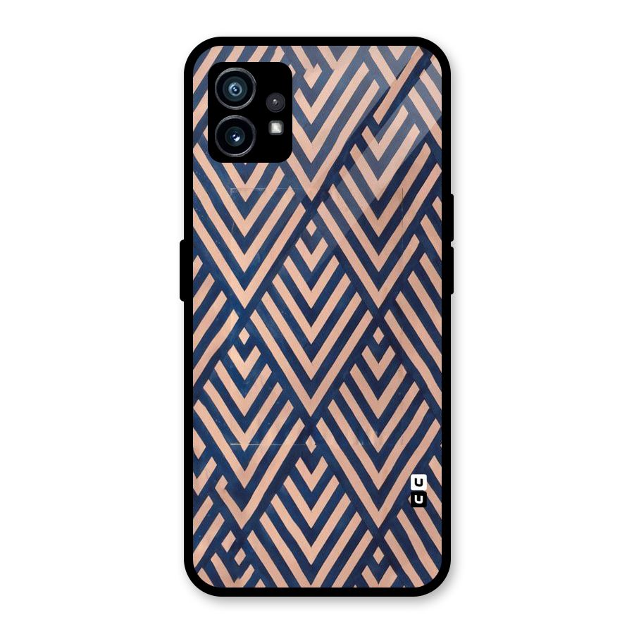 Diamond Blues Glass Back Case for Nothing Phone 1