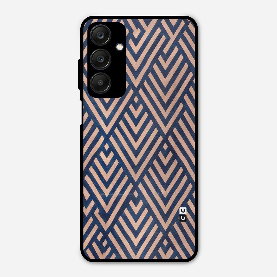 Diamond Blues Metal Back Case for Galaxy A25 5G