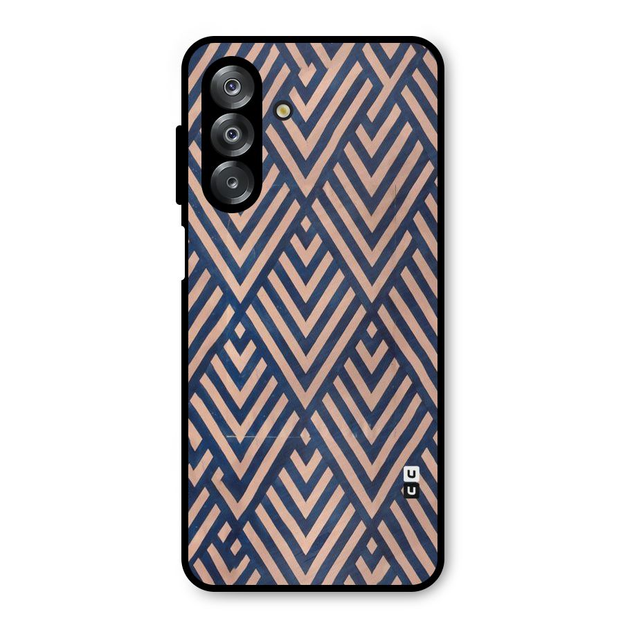 Diamond Blues Metal Back Case for Galaxy A26