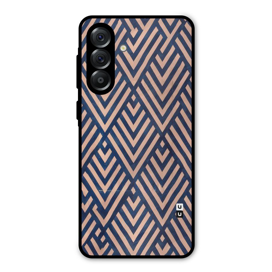 Diamond Blues Metal Back Case for Galaxy A56