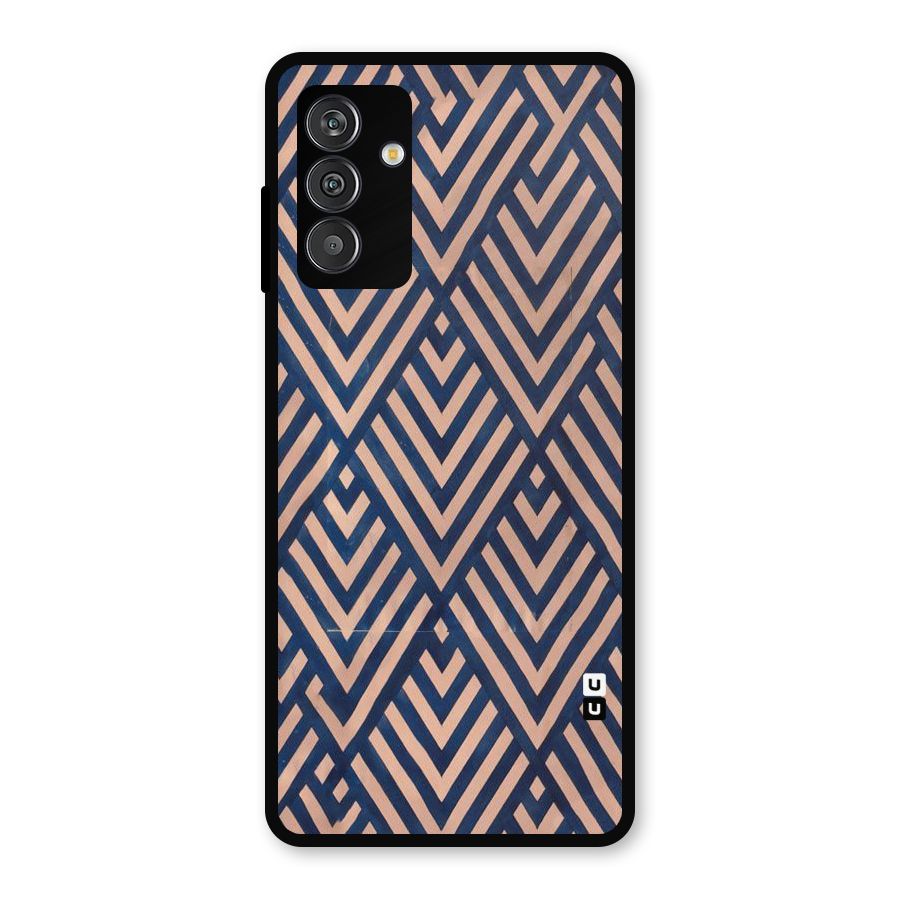 Diamond Blues Metal Back Case for Galaxy F13