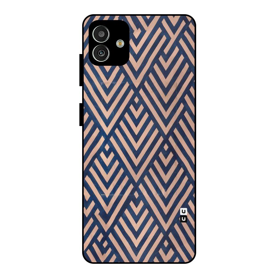 Diamond Blues Metal Back Case for Galaxy M13 5G