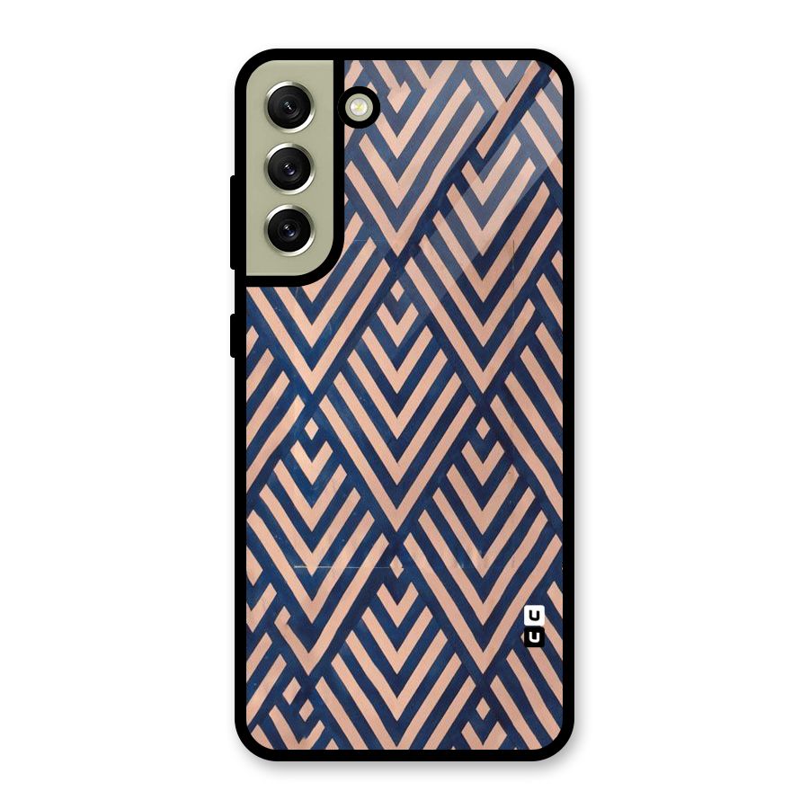 Diamond Blues Metal Back Case for Galaxy S21 FE 5G (2023)