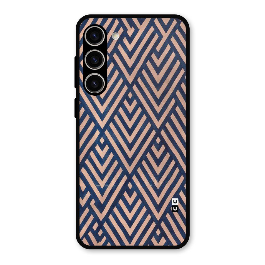 Diamond Blues Metal Back Case for Galaxy S23 Plus