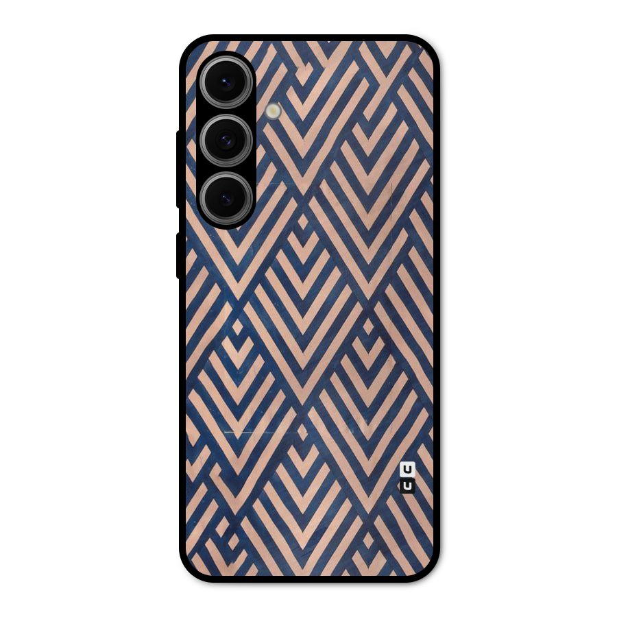 Diamond Blues Metal Back Case for Galaxy S24 FE