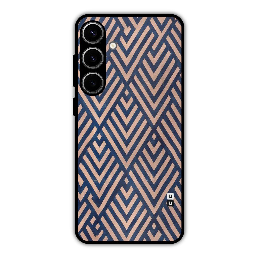 Diamond Blues Metal Back Case for Galaxy S24 Plus